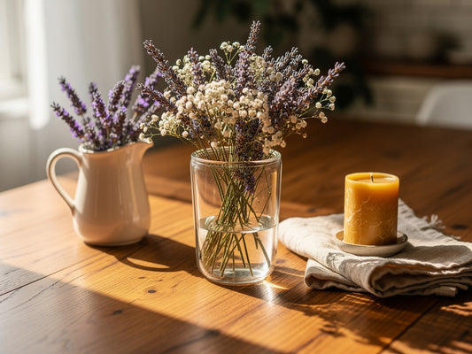 real flower cup lifestyle hero image