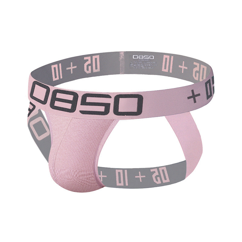 0850 Cotton Sexy Men's Thong Personality Trendy Men's Low Waist Erotic T Pants Panties Men's BS3515