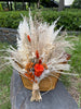 Boho Chic Wedding: Stunning Pampas Grass Bridal Bouquets and Dried Flower Arrangements- - Driedflowers Wholesale Pampas Factory Wedding Pampas Bouquets