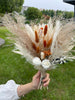 Fluffy Dried Flower Bouquet and Pampas Grass Arch Arrangement - Driedflowers Wholesale Pampas Factory Wedding Pampas Bouquets