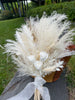 Bridesmaid Bouquets with Pampas Grass and Dried Flowers - Driedflowers Wholesale Pampas Factory Wedding Pampas Bouquets