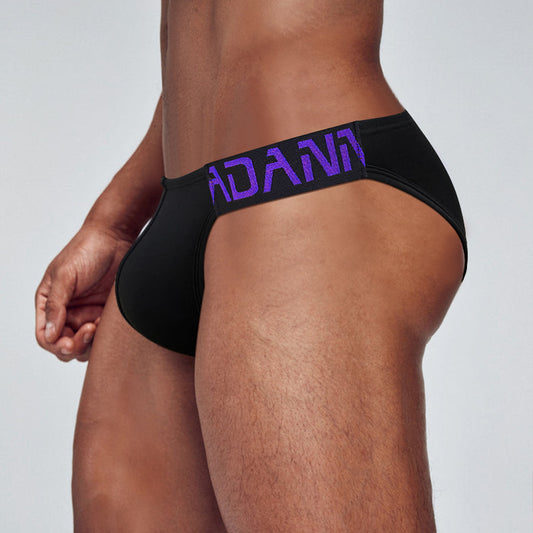 ADANNU Laser Belt Sexy Sports Briefs Fitness Running Briefs Modal Breathable AD743