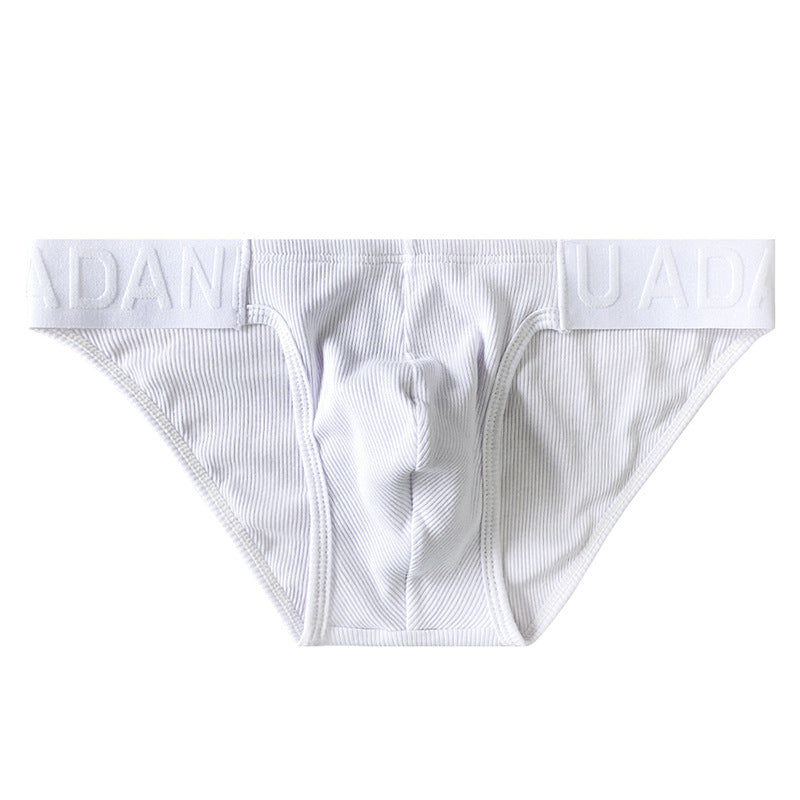 ADANNU Solid Color High Fork Low Rise Briefs Sexy Full Pack Hip Boost Bag Bikini Shorts AD761