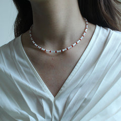 Horseshoe Snail Necklace，Red Agate Pendant Jewelry，Natural Gemstone Necklace，Handmade Gift，Natural Stone Unisex Beaded Necklace