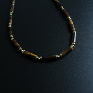 Tiger's eye Necklace, Tiger's eye necklace,Tiger's eye Necklace,Natural Stone Jewelry Boho Gemstone Necklace for Women