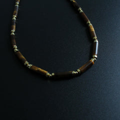 Tiger's eye Necklace, Tiger's eye necklace,Tiger's eye Necklace,Natural Stone Jewelry Boho Gemstone Necklace for Women