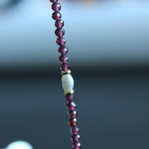 Elegant Amethyst Necklace, Hand Woven Amethyst Crystal Choker, Purple Gemstone Necklace, February Birthstone, Dainty Everyday Necklace