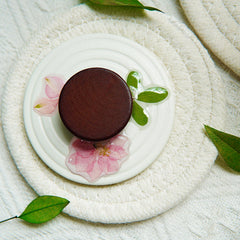 Handmade Frosted Porcelain Tea Set â€?Real Preserved Flower Cups, Portable Kit
