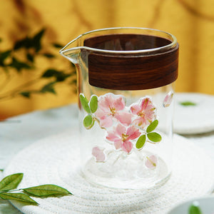 Handcrafted Frosted Porcelain Tea Set — Real Preserved Flower Cups, Portable Kit