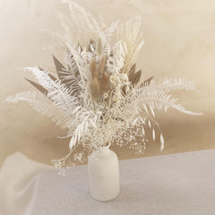dried flower bouquet mini，dried flowers for wedding bouquet，white dried flower bouquet