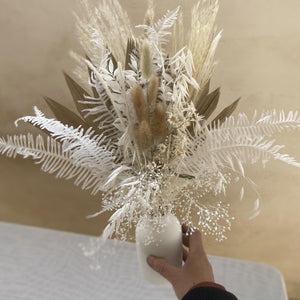 dried flower bouquet mini，dried flowers for wedding bouquet，white dried flower bouquet