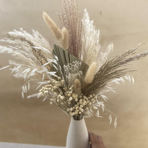 dried flower bouquet mini，dried flowers for wedding bouquet，white dried flower bouquet