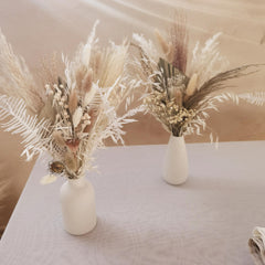 dried flower bouquet mini，dried flowers for wedding bouquet，white dried flower bouquet