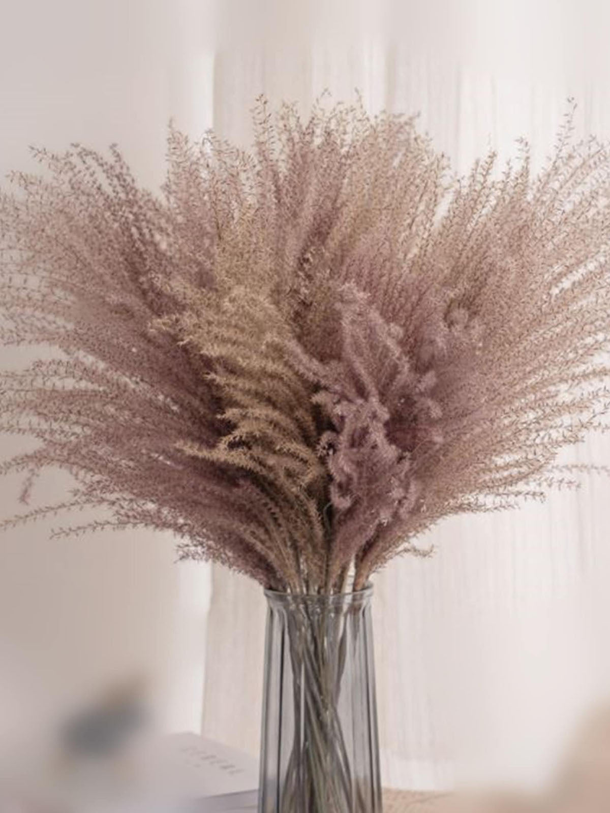 Naural 15 stems-21 inches pampas grass flower arrangement wedding party home decor -PAMPAS grass wholesale and dried flowers wholesale near me