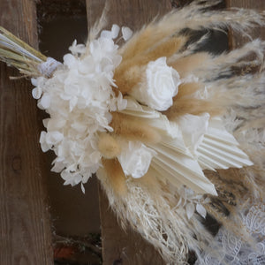 Pampas Grass bouquet ,Preserved flowers Dried flowers bouquet,home decor, Palm spear,natural flower Flower Arrangement
