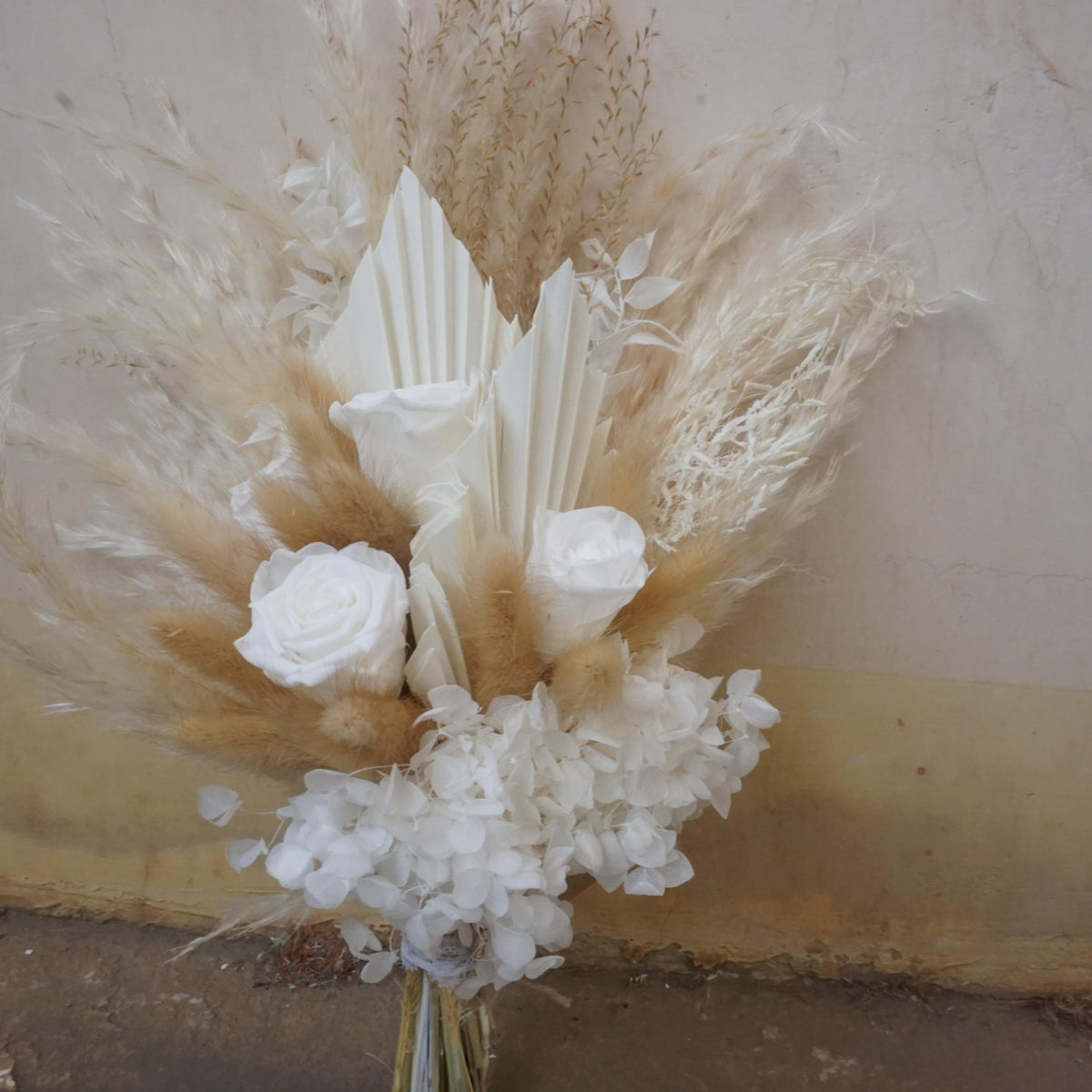 Pampas Grass bouquet ,Preserved flowers Dried flowers bouquet,home decor, Palm spear,natural flower Flower Arrangement