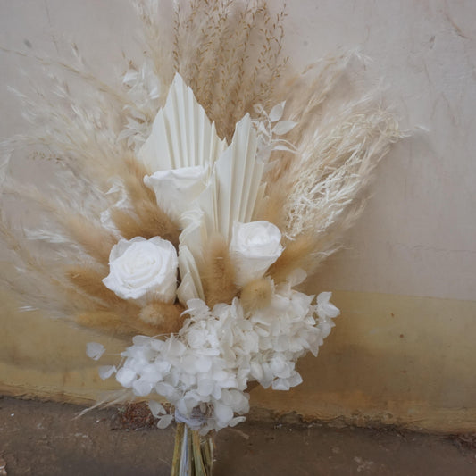 Pampas Grass bouquet ,Preserved flowers Dried flowers bouquet,home decor, Palm spear,natural flower Flower Arrangement
