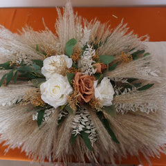 wedding Boho Pampas arch , Pampas arrangement, boho wedding arch, dry flowers arch, neutral boho arch, wedding arch