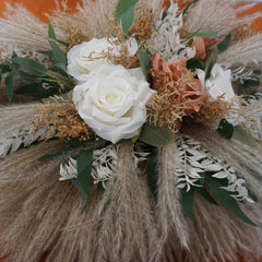 wedding Boho Pampas arch , Pampas arrangement, boho wedding arch, dry flowers arch, neutral boho arch, wedding arch