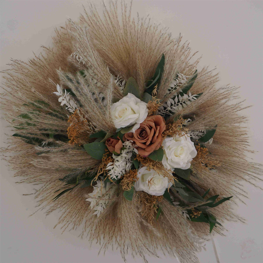 wedding Boho Pampas arch , Pampas arrangement, boho wedding arch, dry flowers arch, neutral boho arch, wedding arch