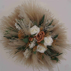 wedding Boho Pampas arch , Pampas arrangement, boho wedding arch, dry flowers arch, neutral boho arch, wedding arch