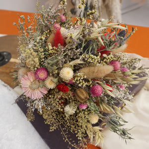 Bridal dried flower Bouquet , Dried Flower Arrangement ,Bridal Bouquet , Boho Decor