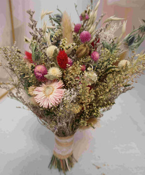 Bridal dried flower Bouquet , Dried Flower Arrangement ,Bridal Bouquet , Boho Decor