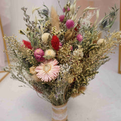Bridal dried flower Bouquet , Dried Flower Arrangement ,Bridal Bouquet , Boho Decor