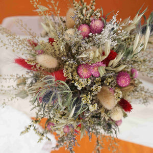 Bridal dried flower Bouquet , Dried Flower Arrangement ,Bridal Bouquet , Boho Decor