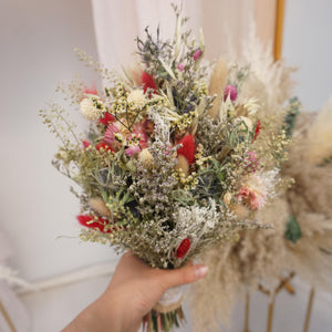 Bridal dried flower Bouquet , Dried Flower Arrangement ,Bridal Bouquet , Boho Decor