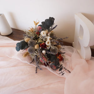 Dried Flowers Bouquet,Bridal Bouquet,Bride Bouquet,Rustic Bouquet,Bridesmaid,Preserved Boutonniere