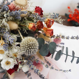 Dried Flowers Bouquet,Bridal Bouquet,Bride Bouquet,Rustic Bouquet,Bridesmaid,Preserved Boutonniere