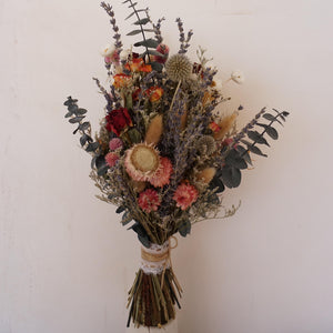 Dried Flowers Bouquet,Bridal Bouquet,Bride Bouquet,Rustic Bouquet,Bridesmaid,Preserved Boutonniere