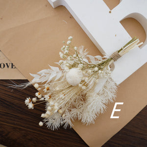 Dried mini bouquets，dried mini flower,dried mini flower bouquet,dried floral cake topper,dried pampas cake topper