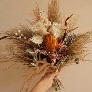 Boho style bride bouquet,dried flower bouquet,dried flower,bridal bouquet,wedding bouquet