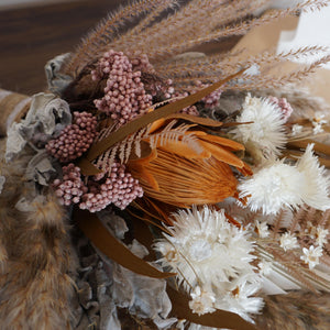 Boho style bride bouquet,dried flower bouquet,dried flower,bridal bouquet,wedding bouquet