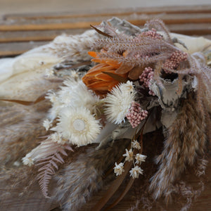 Boho style bride bouquet,dried flower bouquet,dried flower,bridal bouquet,wedding bouquet