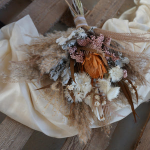 Boho style bride bouquet,dried flower bouquet,dried flower,bridal bouquet,wedding bouquet