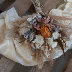 Boho style bride bouquet,dried flower bouquet,dried flower,bridal bouquet,wedding bouquet