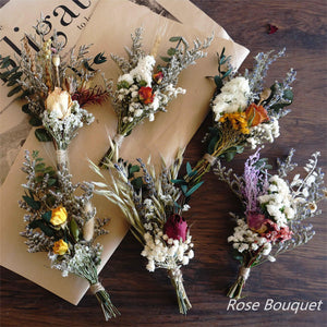dried mini flowers ,dried mini roses ,dried mini bouquet