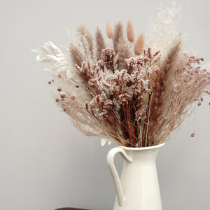 Dried flower centerpieces，dried flower bouquet preserved，natural dried flowers