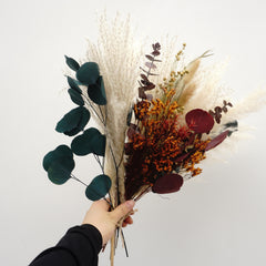 Home decoration , dried flower bouquet, dried pampas grass bouquet, dried flower