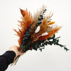 Home decoration , dried flower bouquet, dried pampas grass bouquet, dried flower