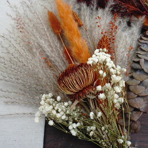 Dried pampas flower bouquet, home decoration ,dried flower bouquet ,dried flower bouquet, gypsophila
