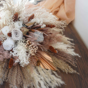 Wedding bouquet boho|bride bouquet|dried flower|flower bouquet|pampas bouquet