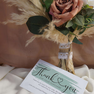 Pampas Grass White Flowers Bouquet , Bridal Bouquet ,dried Flowers for Wedding , Home Decoration