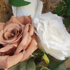 Pampas Grass White Flowers Bouquet , Bridal Bouquet ,dried Flowers for Wedding , Home Decoration