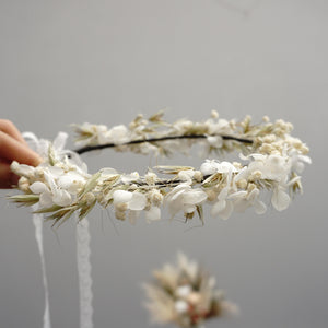 Dried flower,boho set, flower crown, flower crown girl,wedding decor