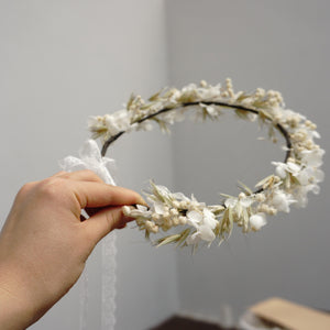 Dried flower,boho set, flower crown, flower crown girl,wedding decor
