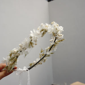 Dried flower,boho set, flower crown, flower crown girl,wedding decor